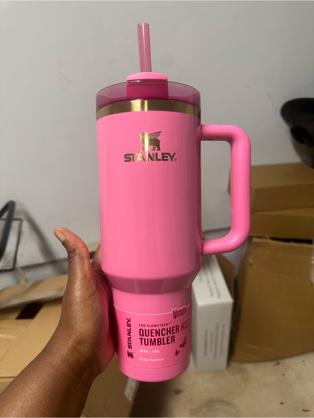 Stanley Wicked Glinda 40oz Quencher
